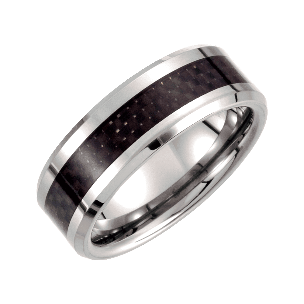Carbon Apex – Tungsten & Carbon Fiber Inlay Band