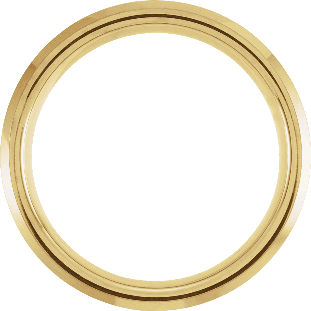 Golden Timber – Tungsten & Walnut Wood Inlay Band