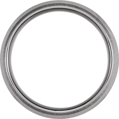 The Blade – Black Tungsten Beveled Knife-Edge Band (8mm)