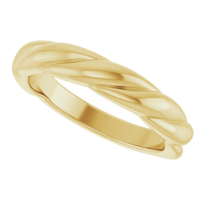 Twisted Rope Ring