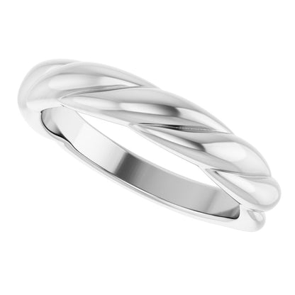 Twisted Rope Ring