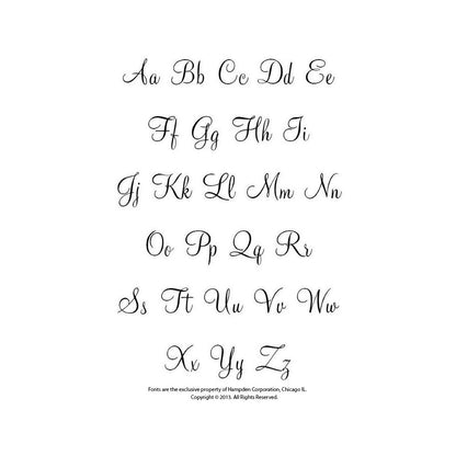 Natural Diamond Infinity-Inspired Script Single Name 18" Necklace