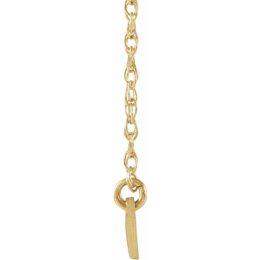 Natural Diamond Couples Name Necklace