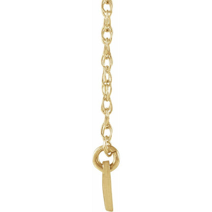 Natural Diamond Couples Name Necklace
