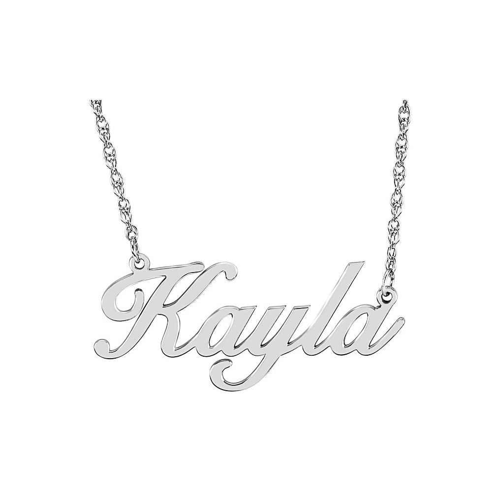 Script Single Name 18" Necklace