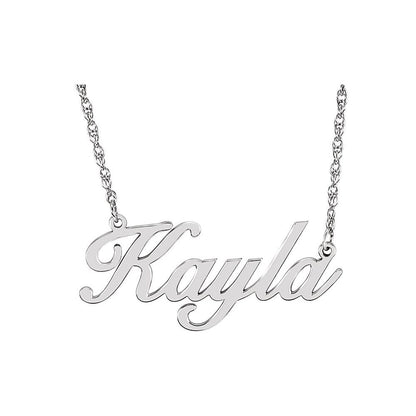 Script Single Name 18" Necklace