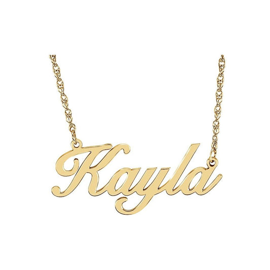 Script Single Name 18" Necklace