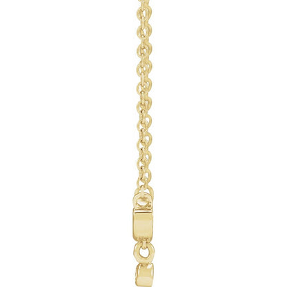 Natural Diamond Mama 18" Necklace