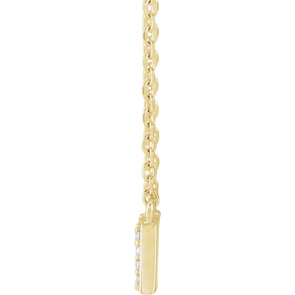 Natural Diamond "Mama" Necklace