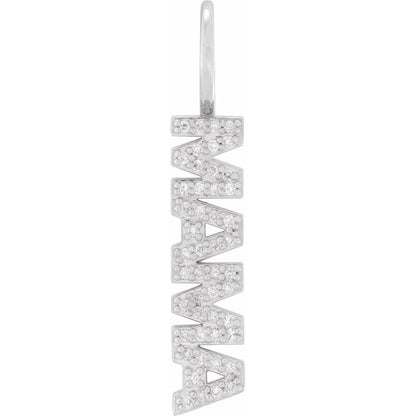 Natural Diamond Mama Pendant