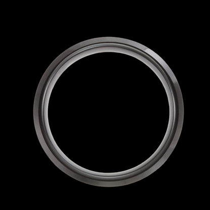 The Eclipse – Black Tungsten Beveled-Edge Ring